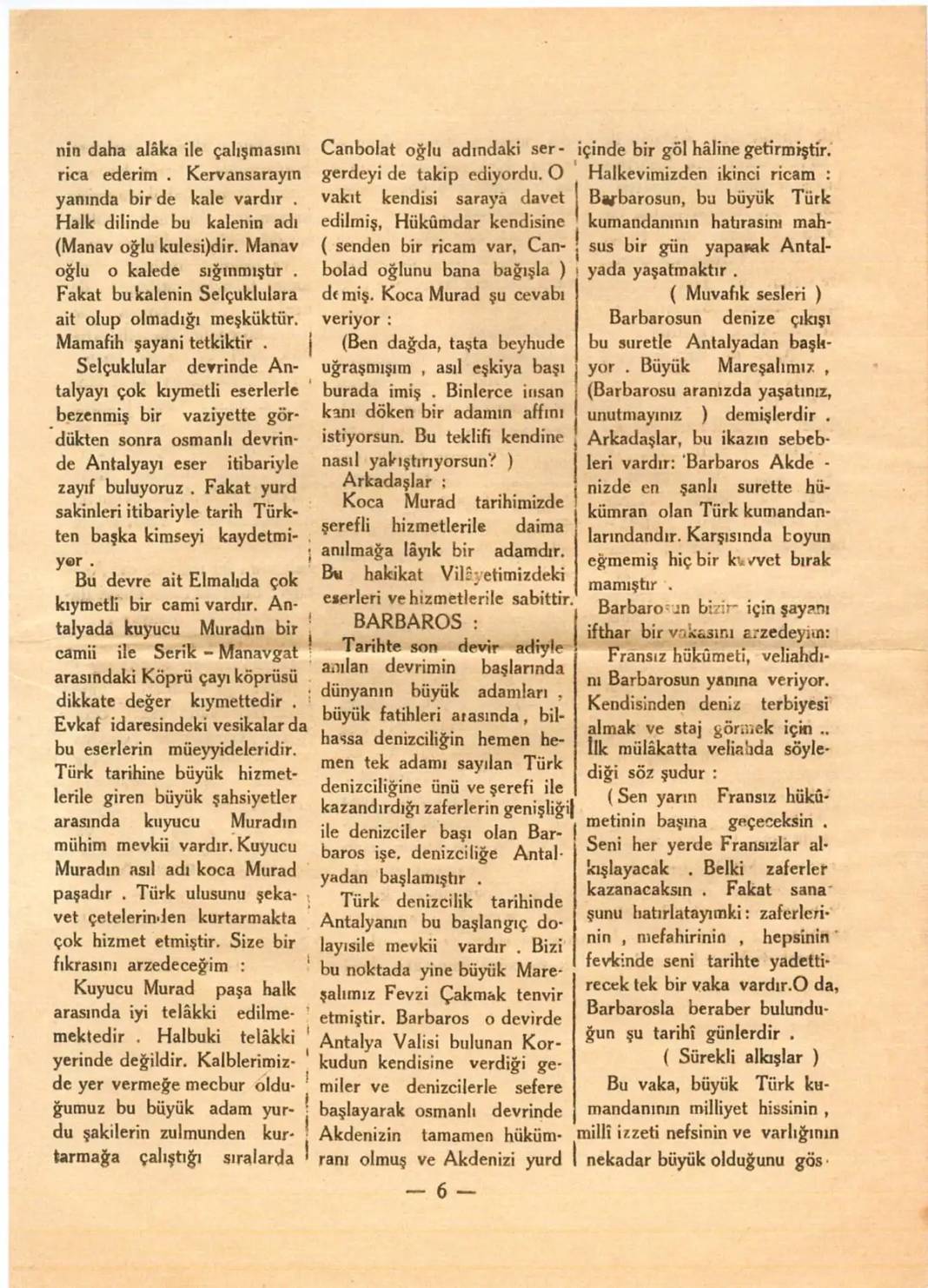 Antalya'nın İlk Milletvekili Mehmet Rasih Kaplan 73. Yıl Önce Vefat Etti 11